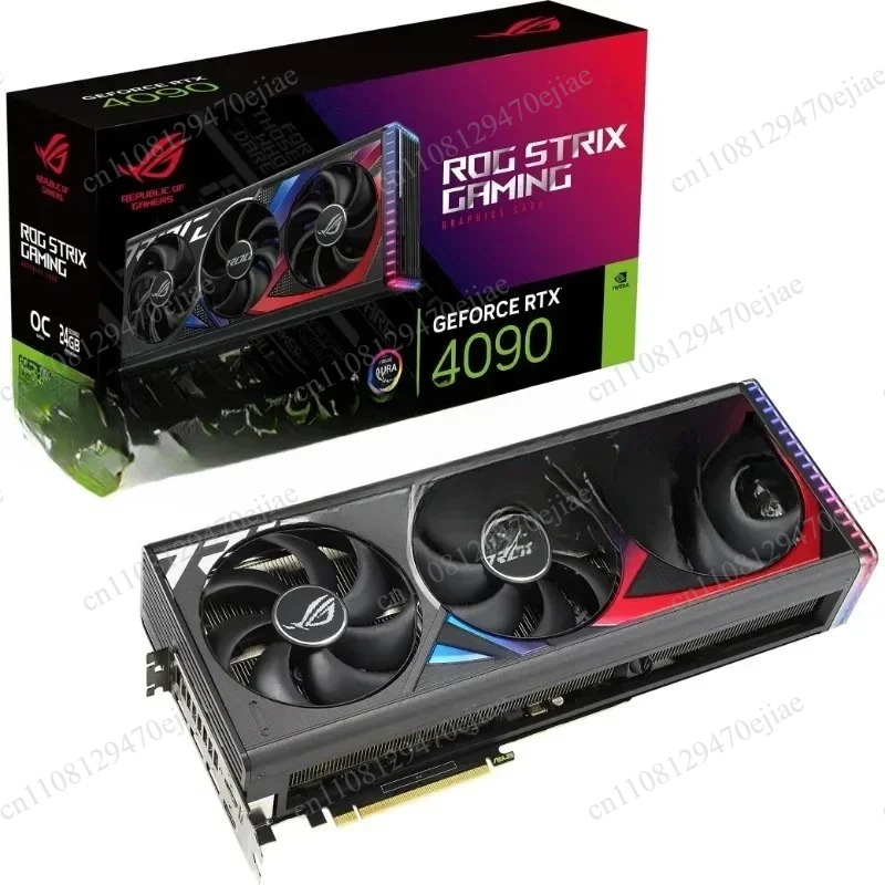 بطاقة رسومات ألعاب أصلية من AS - مراجعة Rtx 4090 24Gb Graphics Card وسعره