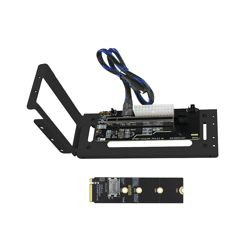 DOCK-OC7W PCIe5.0 X4 EGPU Ocul - مراجعة Oculink Egpu Dock Graphics Card وسعره