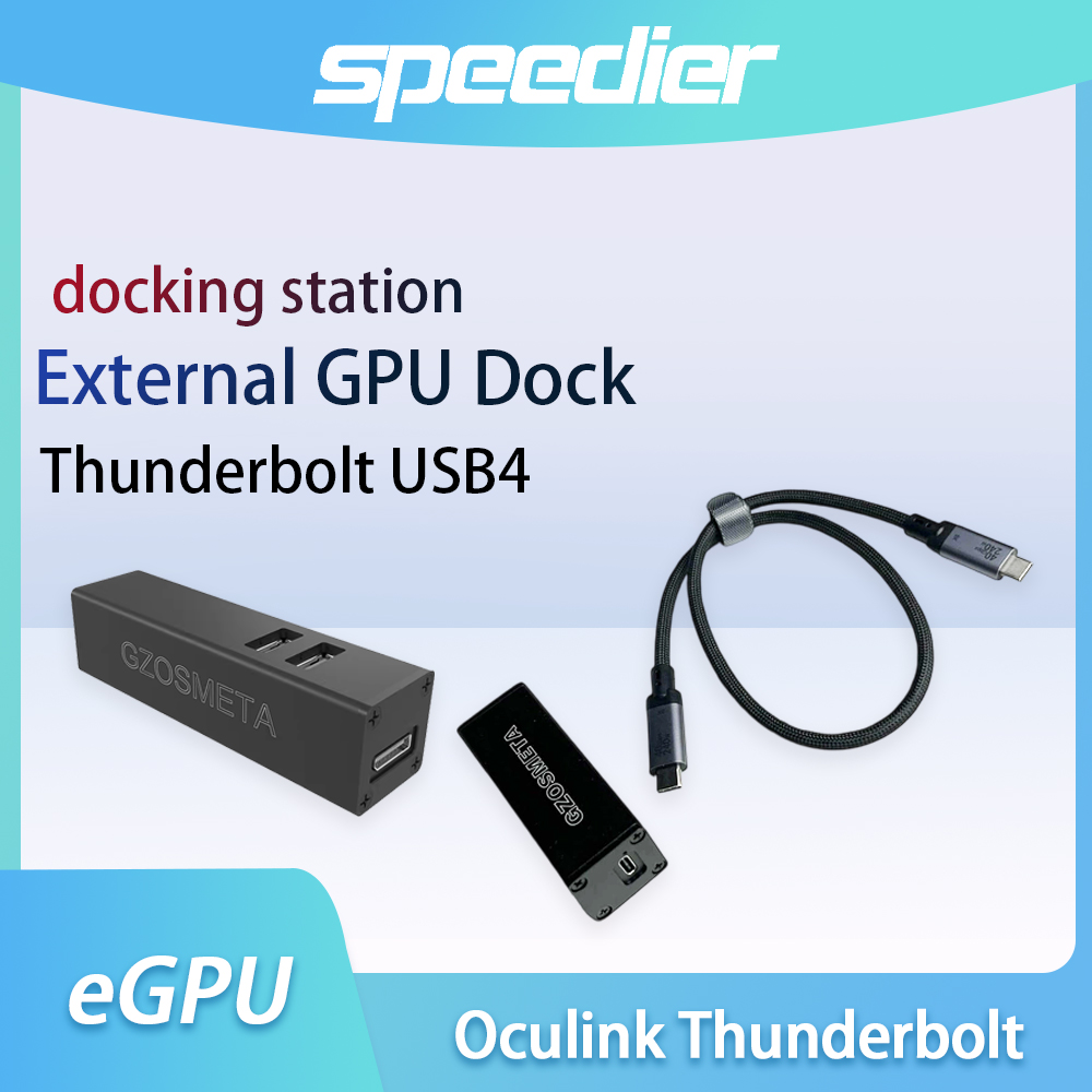 محول Oculink Thunderbolt USB4  - مراجعة Oculink Egpu Dock Graphics Card وسعره