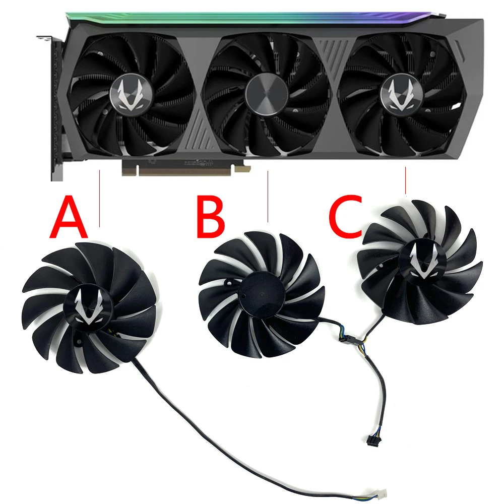 مروحة GPU جديدة 89 مم 4PIN GA9 - مراجعة Rtx 3080 Ti 12Gb وسعره